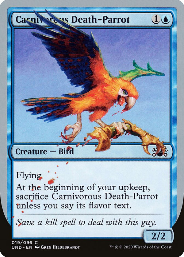 Carnivorous Death-Parrot - Magic: The Gathering