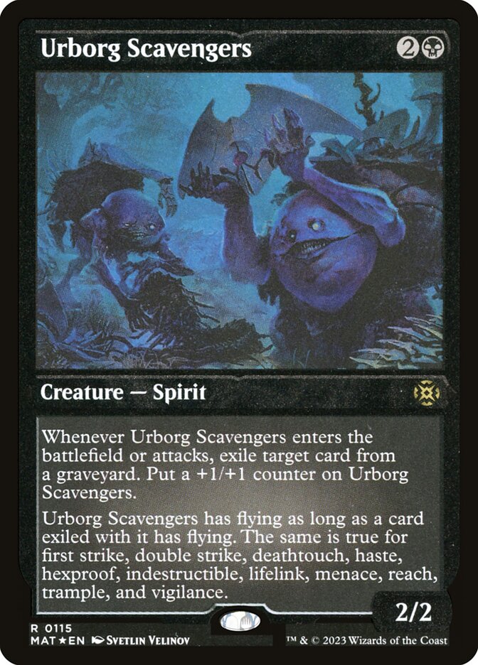 Urborg Scavengers (Foil Etched)