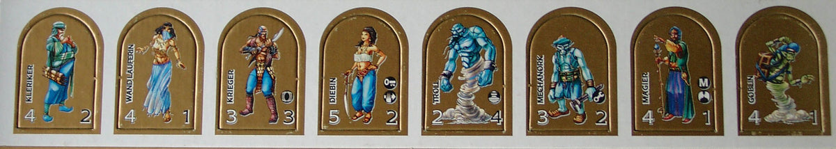Dungeon Twister: Base Set Arabian Stand-Ups