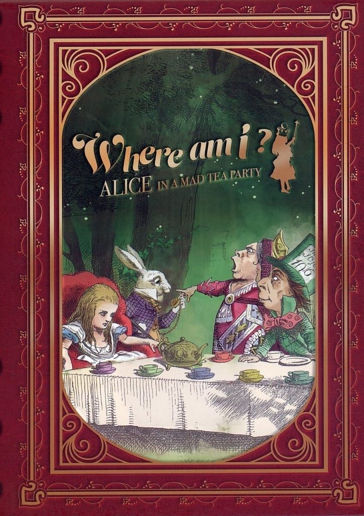 Where am I? Alice in a Mad Tea Party