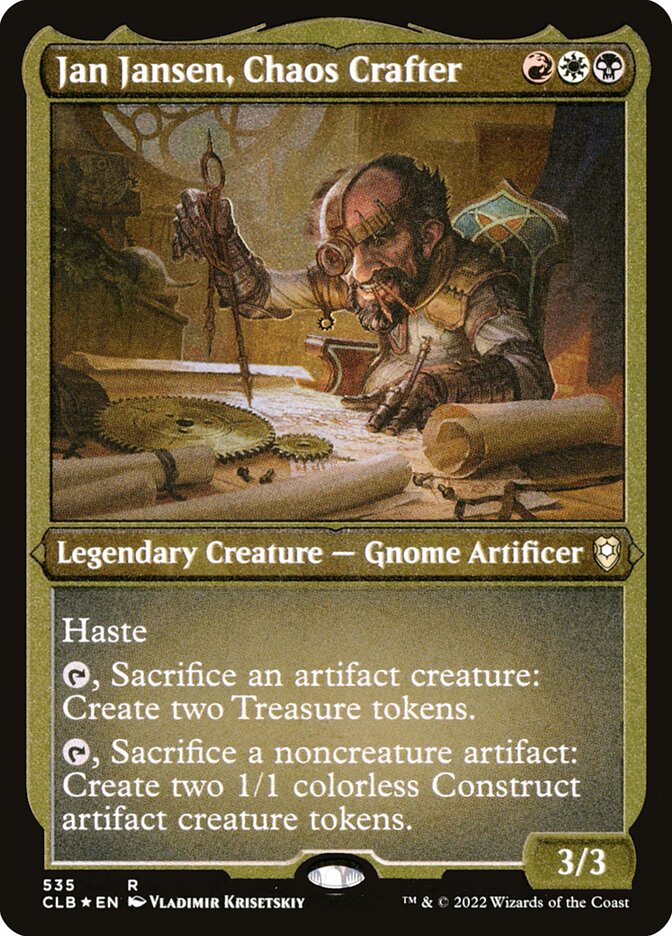 Jan Jansen, Chaos Crafter (Foil Etched)