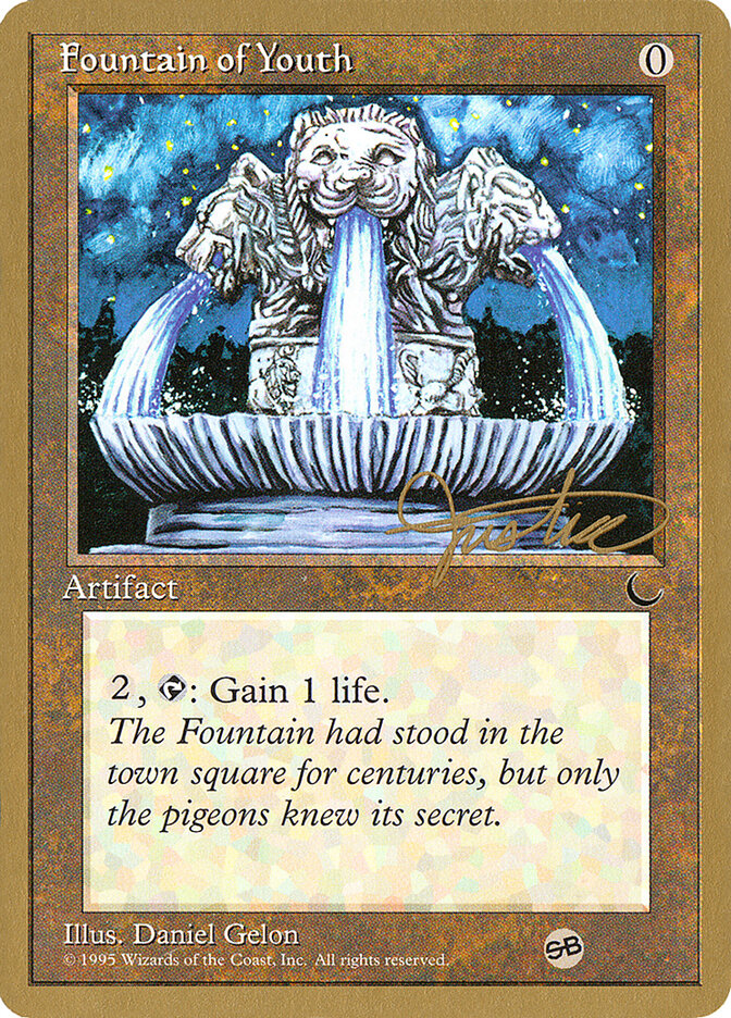 Fountain of Youth - 1996 Mark Justice (DRK) (SB)