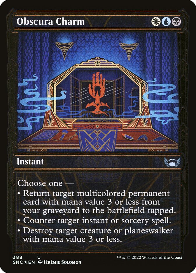 Obscura Charm (Gilded Foil)