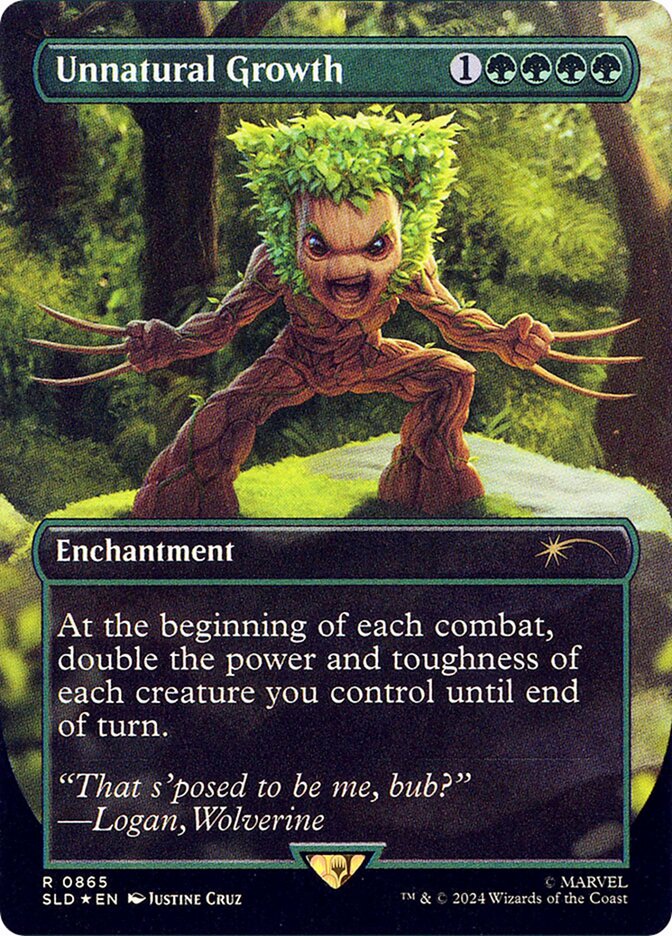 Unnatural Growth (Rainbow Foil)