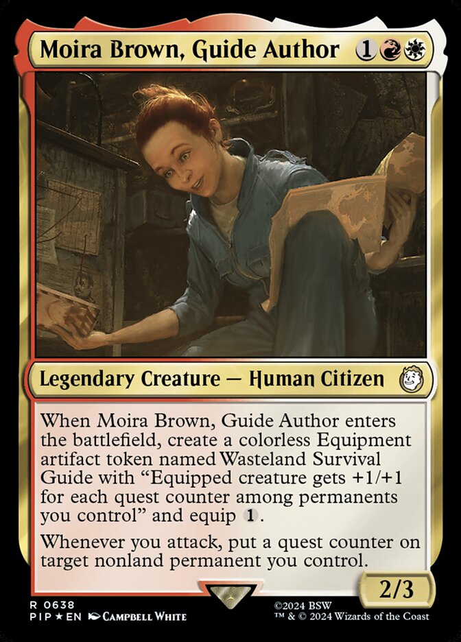 Moira Brown, Guide Author (Surge Foil)