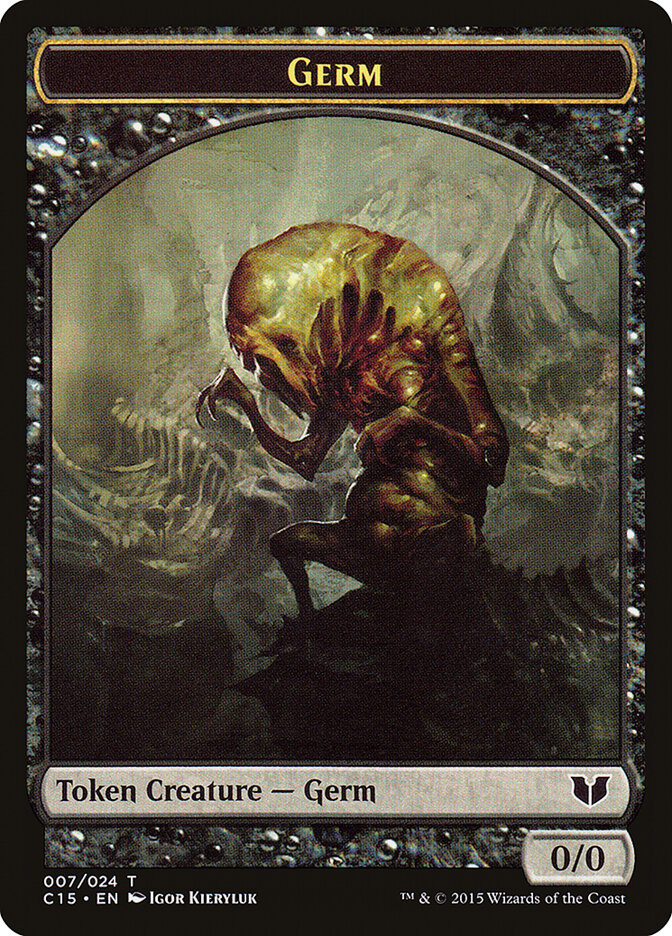 Germ // Zombie Double-Sided Token