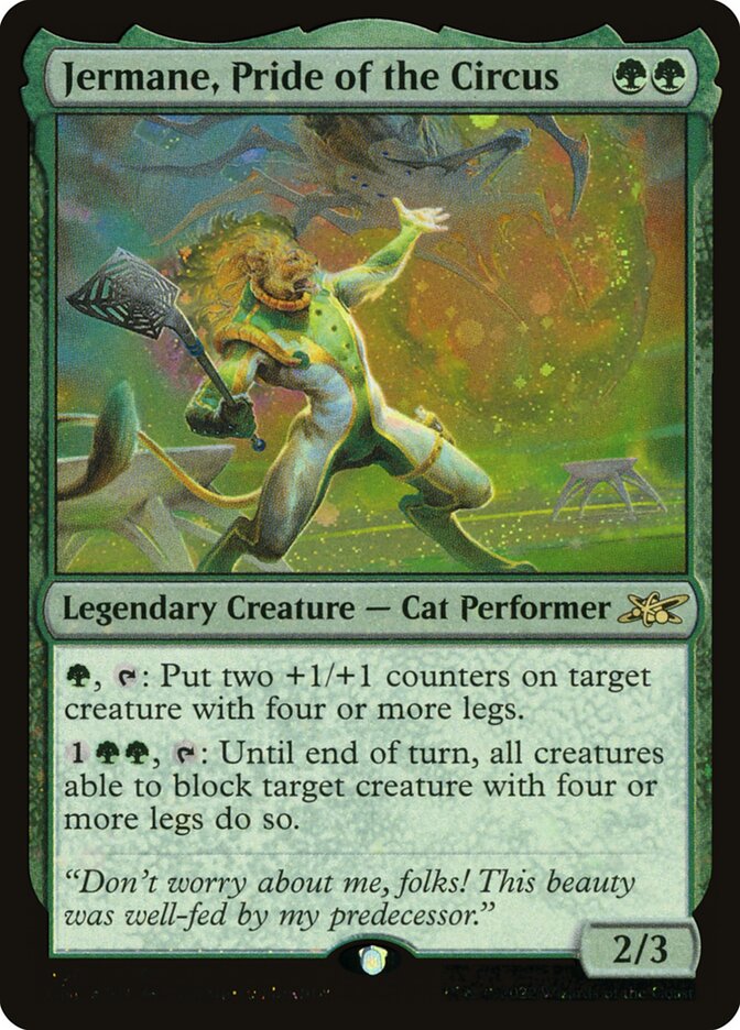 Jermane, Pride of the Circus (Galaxy Foil)