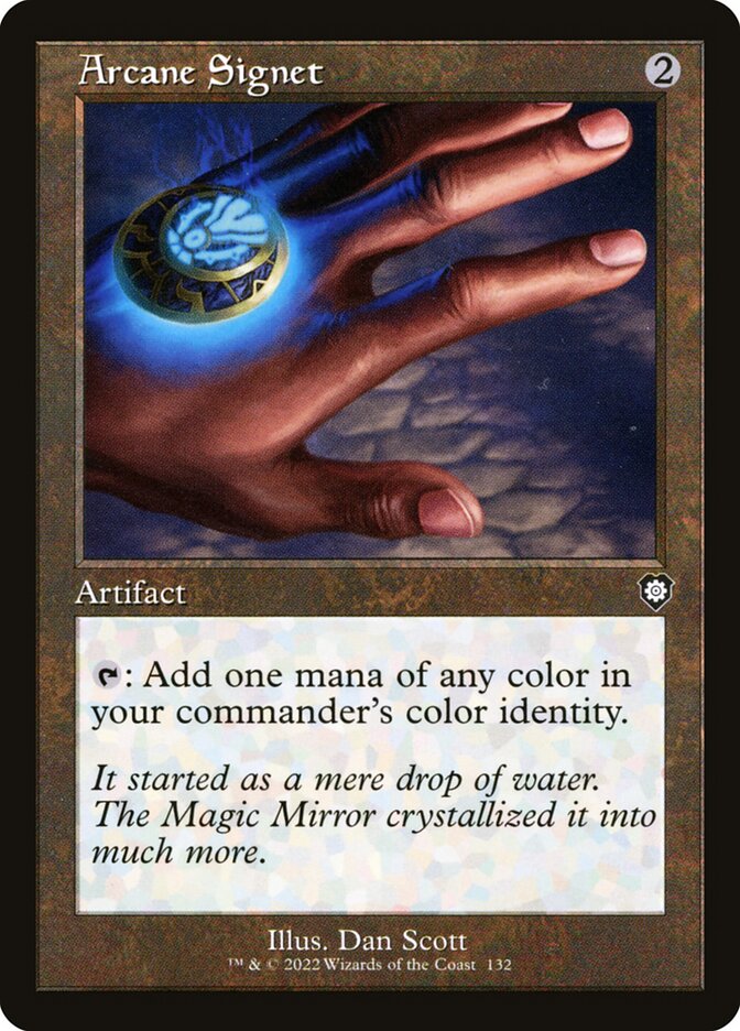 Arcane Signet (Retro Frame)