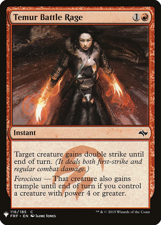Temur Battle Rage (FRF)