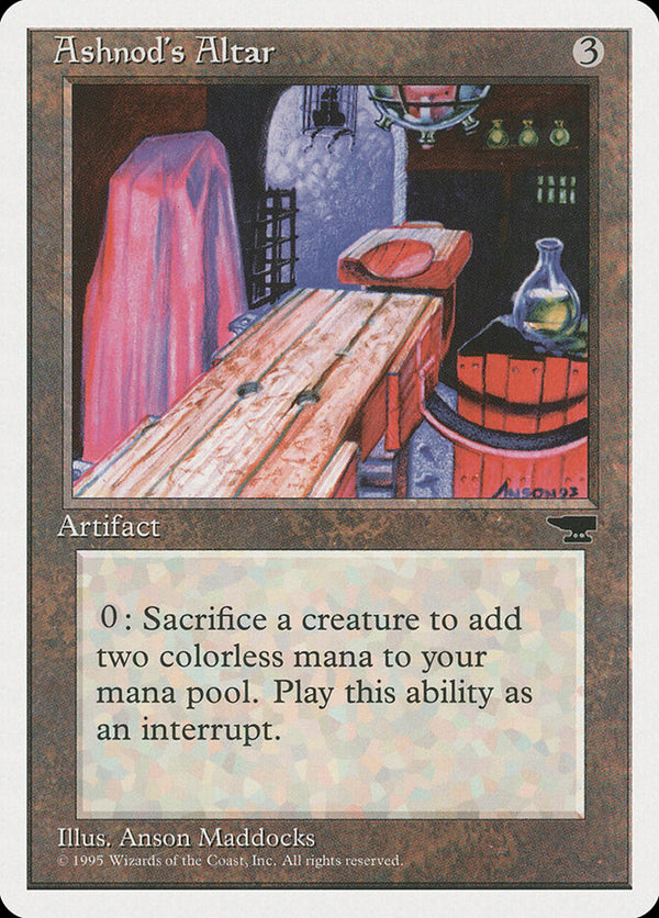 Ashnod's Altar - Magic: The Gathering