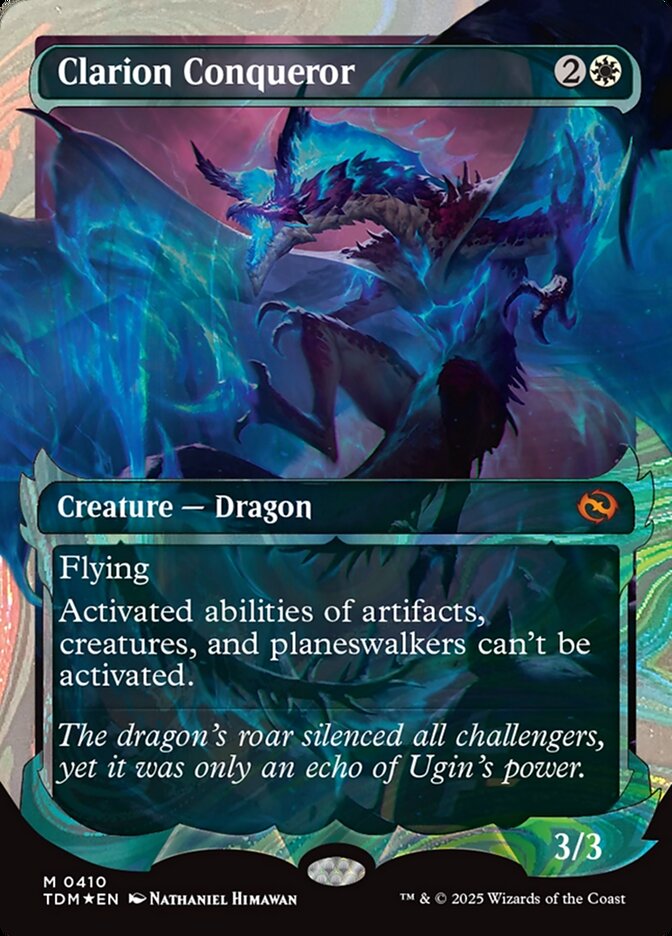 Clarion Conqueror (Showcase) (Halo Foil)