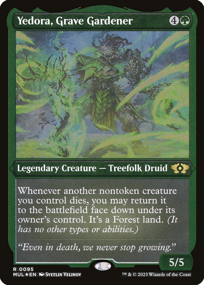 Yedora, Grave Gardener (Foil Etched)