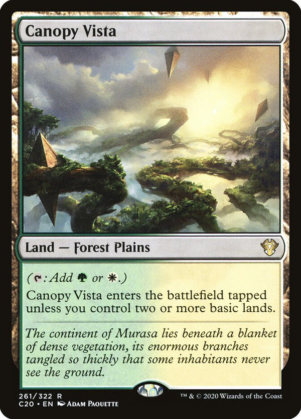 Canopy Vista - Magic: The Gathering