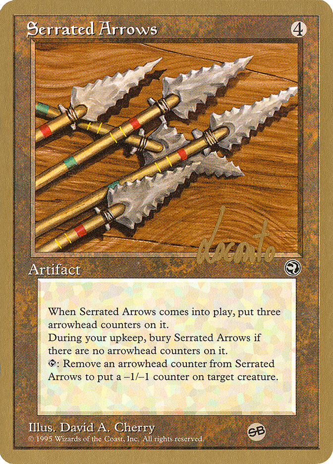 Serrated Arrows - 1996 Michael Loconto (HML) (SB)