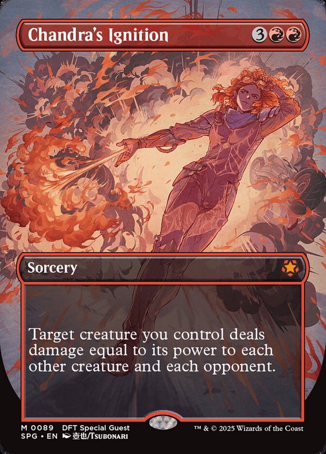 Chandra's Ignition (Borderless)