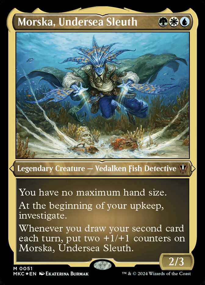 Morska, Undersea Sleuth (Display Commander) - Thick Stock