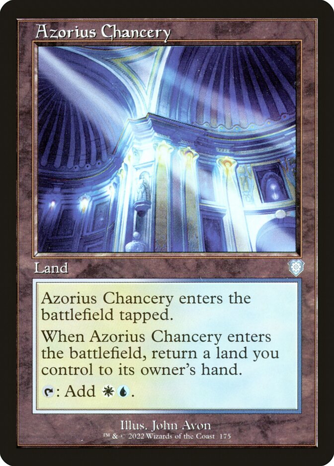 Azorius Chancery (Retro Frame)