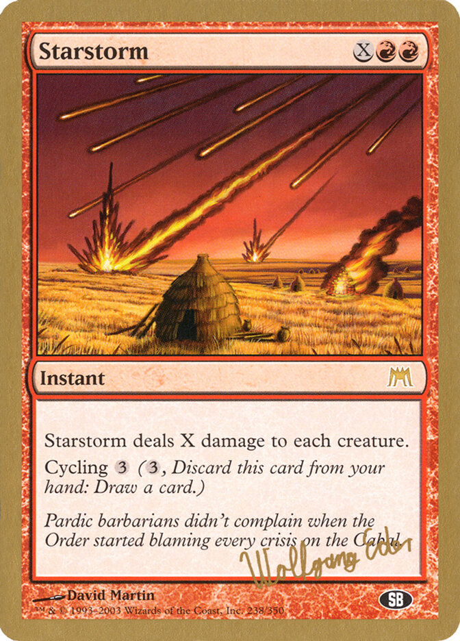 Starstorm - 2003 Wolfgang Eder (ONS) (SB)