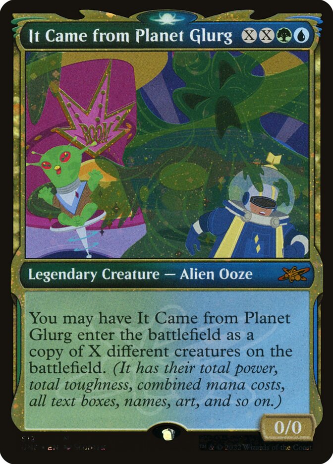 It Came from Planet Glurg (Showcase) (Galaxy Foil)