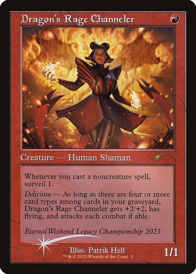 Dragon's Rage Channeler (Retro Frame) (Eternal Weekend 2023 Promo)