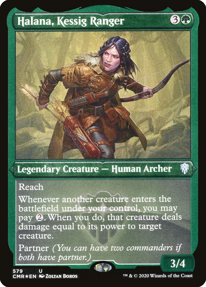 Halana, Kessig Ranger (Foil Etched)