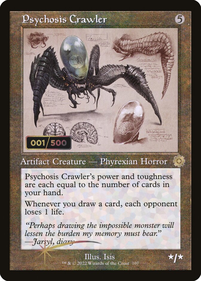 Psychosis Crawler (Schematic) (Serial Numbered)