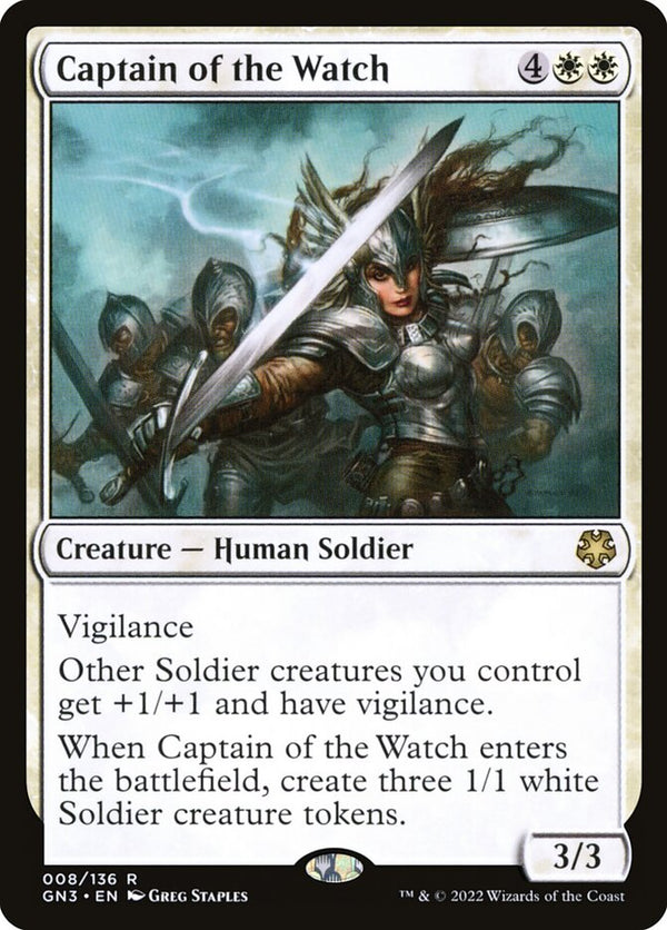Captain of the Watch - Magic: The Gathering