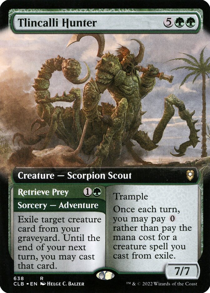 Tlincalli Hunter (Extended Art)
