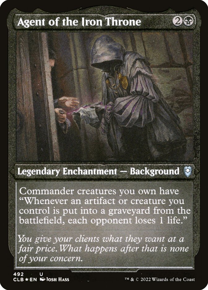 Agent of the Iron Throne (Foil Etched)