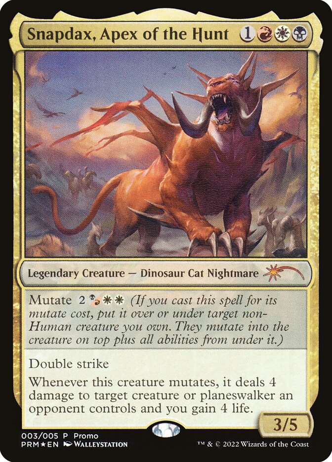 Snapdax, Apex of the Hunt (2022 Lunar New Year Promo)