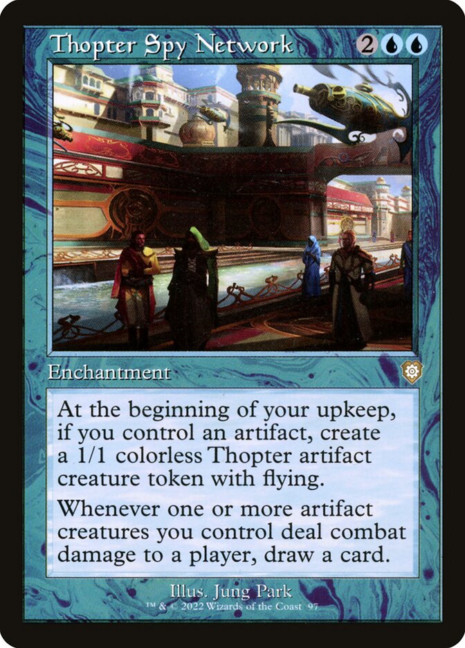 Thopter Spy Network (Retro Frame)