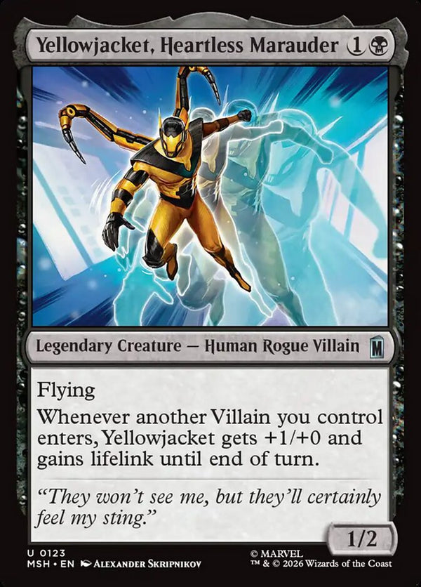 Yellowjacket, Heartless Marauder - Magic: The Gathering