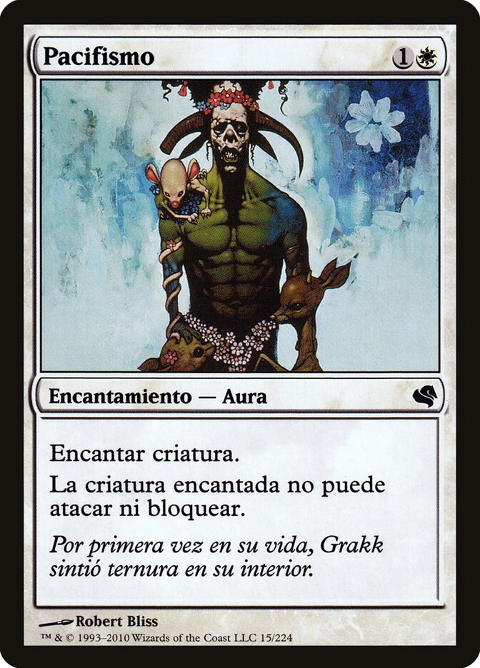 Pacifism (Spanish) - "Pacifismo"