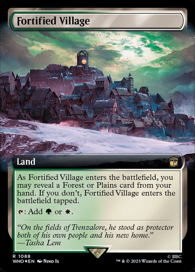 Fortified Village (Extended Art) (Surge Foil)
