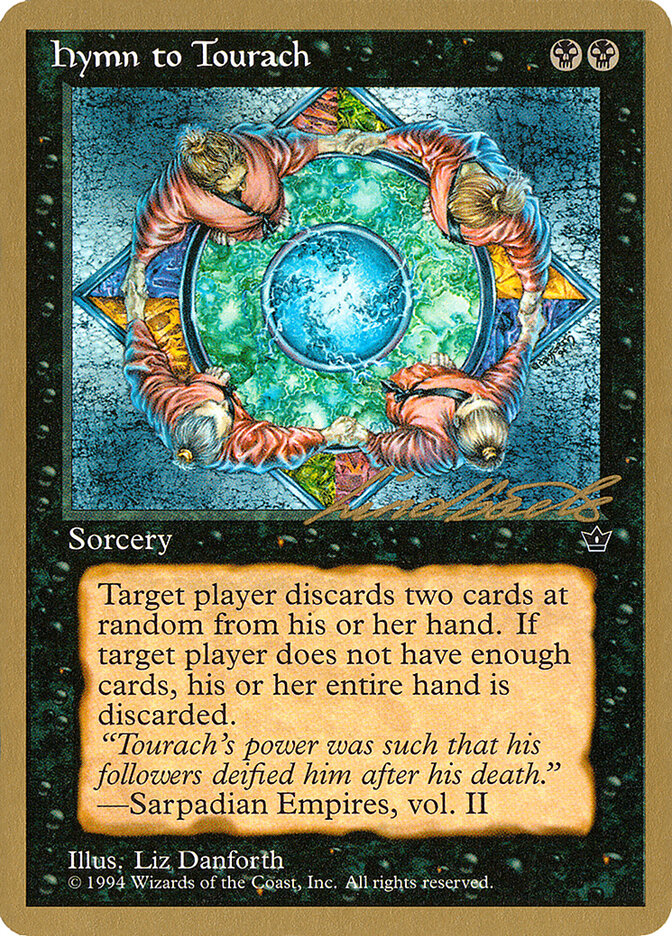 Hymn to Tourach (Circle) - 1996 Leon Lindback (FEM)