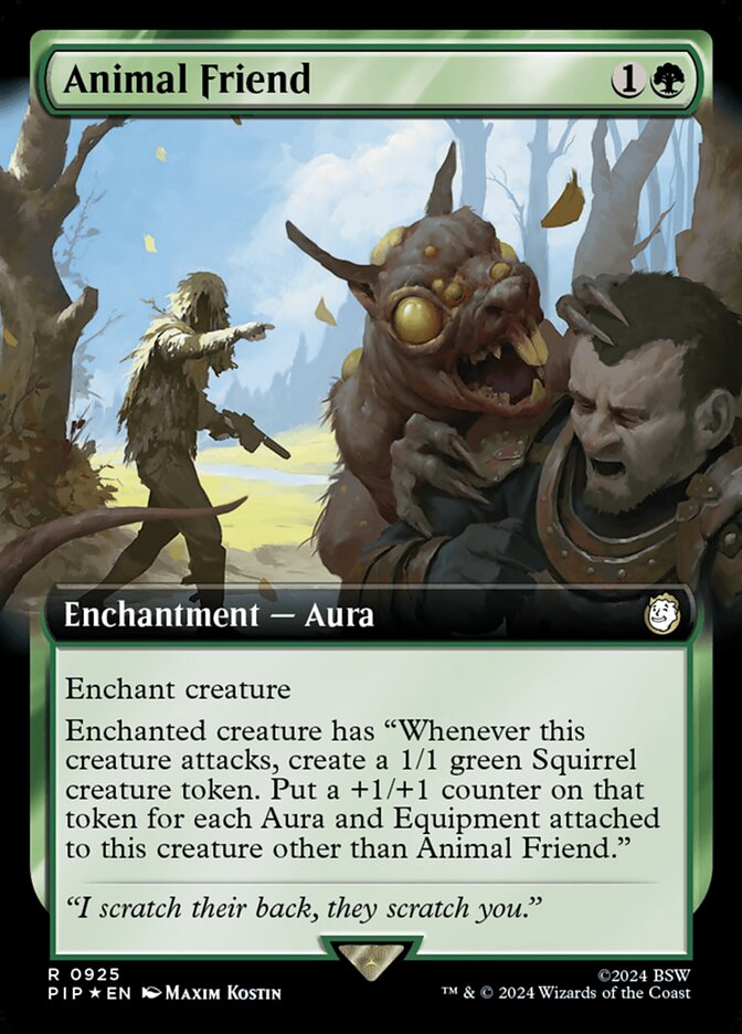 Animal Friend (Extended Art) (Surge Foil)
