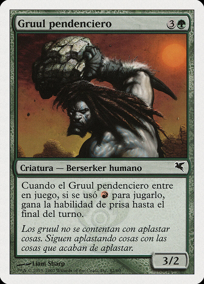 Gruul Scrapper (Italian) - "Attaccabrighe Gruul"