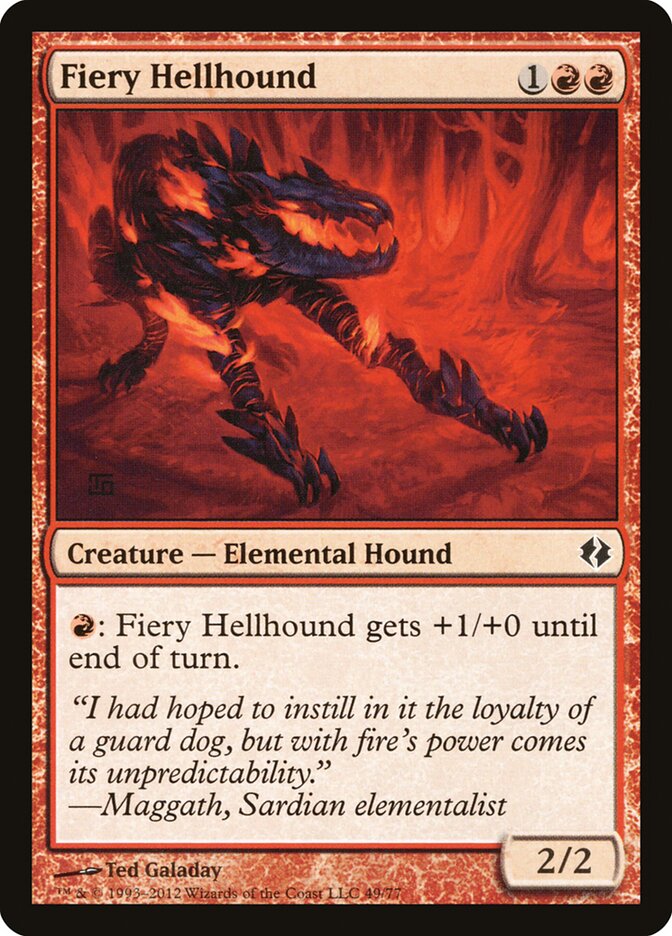 Fiery Hellhound