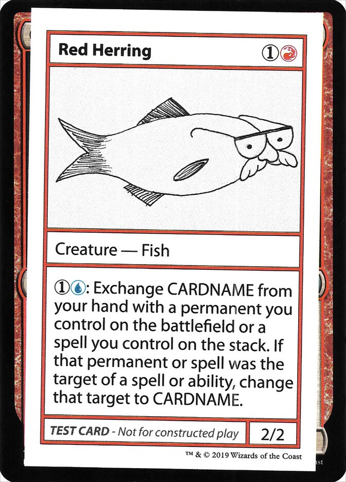 Red Herring (No PW Symbol)