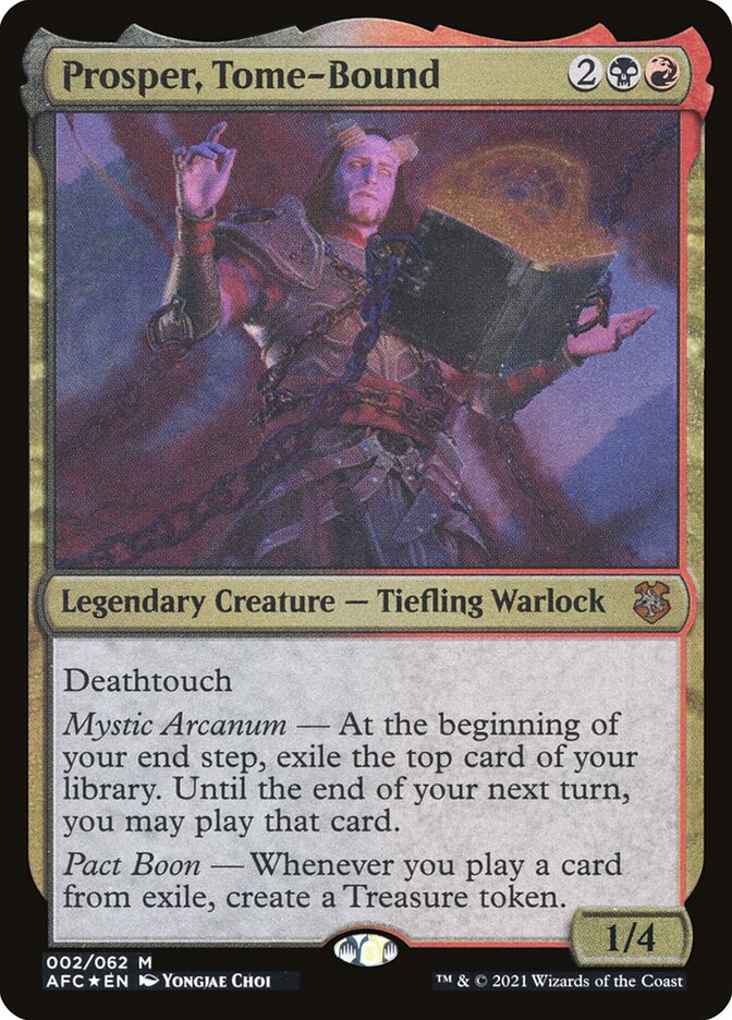 Prosper, Tome-Bound (Display Commander) - Thick Stock