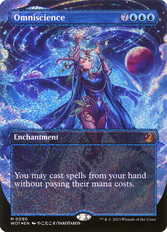 Omniscience (Anime Borderless) (Confetti Foil)