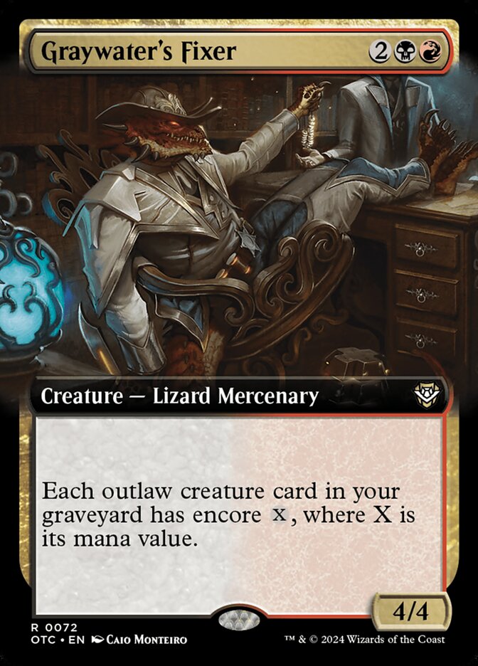Graywater's Fixer (Extended Art)
