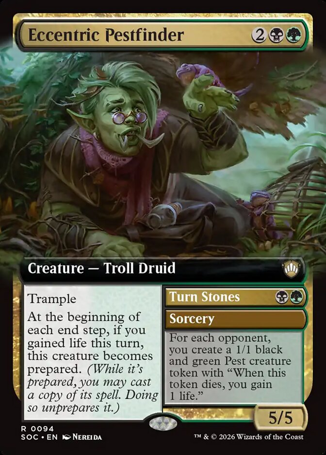 Eccentric Pestfinder (Extended Art)