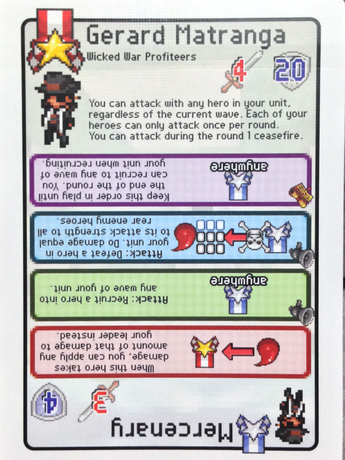 Pixel Tactics: Mercenary / Gerard Matranga