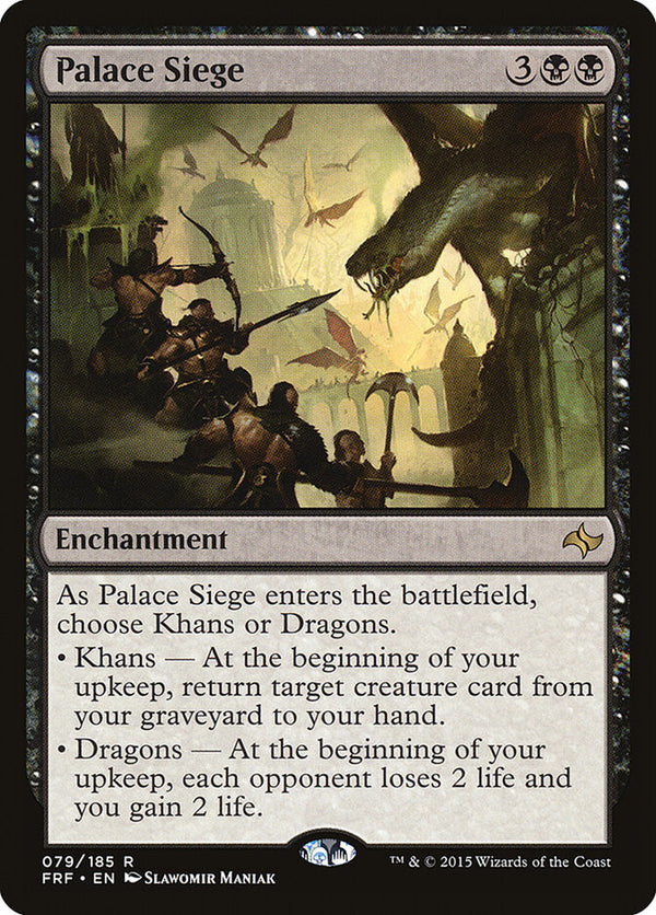 Palace Siege - Magic: The Gathering