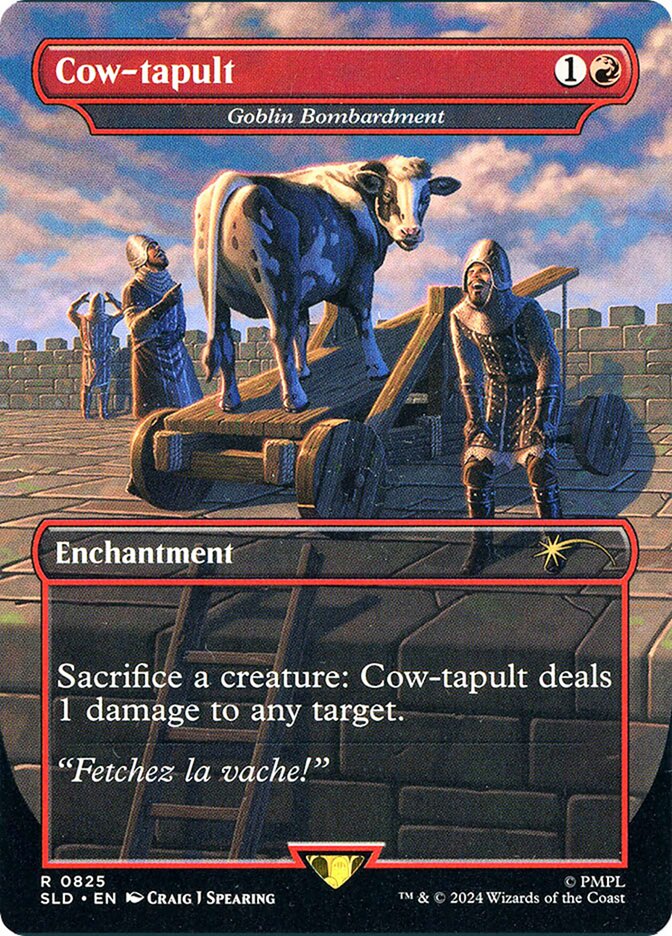 Cow-tapult - Goblin Bombardment