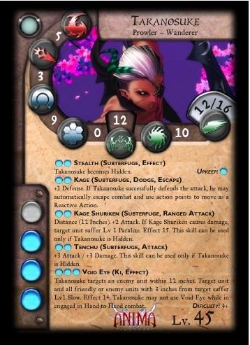 Anima Tactics: Takanosuke
