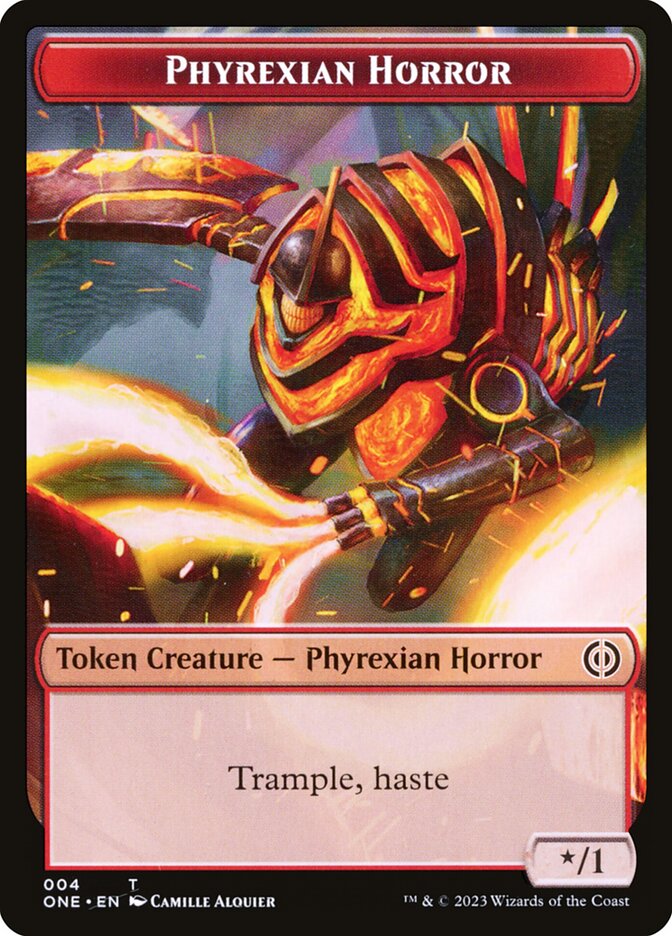 Phyrexian Horror Token (004)