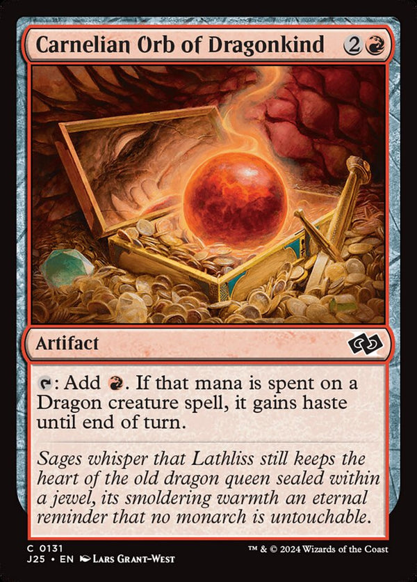 Carnelian Orb of Dragonkind - Magic: The Gathering