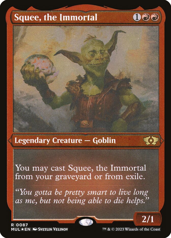 Squee, the Immortal (Foil Etched)